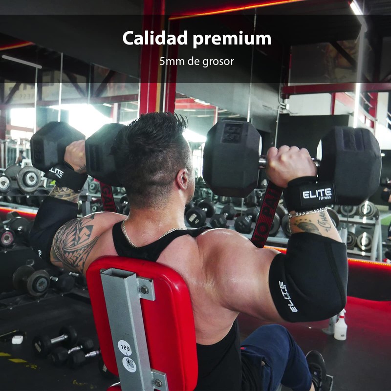 Coderas Deportivas de 5mm (PAR) - Soporte para Codos, Coderas