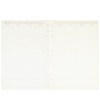 Zelten 1 Pack B5 45 Sheets/90 Pages Monthly Planner Loose