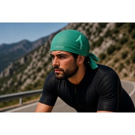 Cabirol Bandana Cycling Cap - Mountain Green
