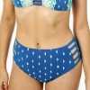 Lilly Pulitzer L60045 Rumy Bikini Swim Bottom Macaw Blue Coconut