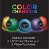 iHome Alarm Clock Radio with Bluetooth Speaker and Color Changing