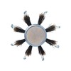 Olivia Garden Eco Hair Combo Round Brush 24 mm Made