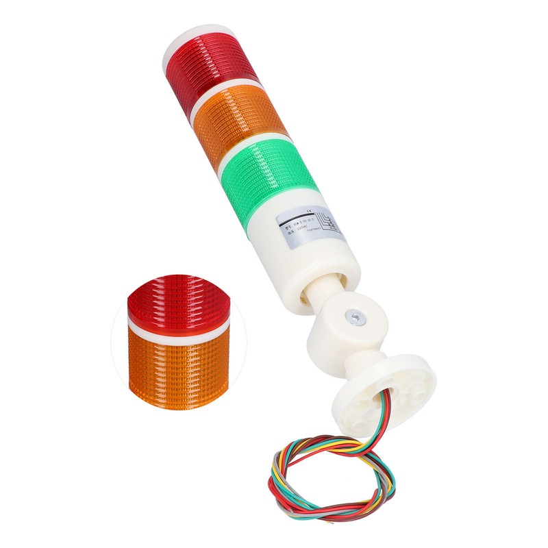 BERM Signal Tower Always Bright 3 Colour LED Light Foldable