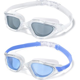 Keary Goggles Swimming Adult Swim Goggles for Men Women Swimming Goggles Youth UV Protection Anti-Fog Pool Water Goggles