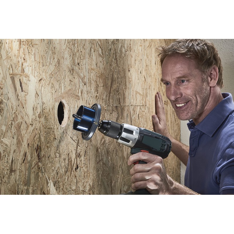Wolfcraft 2162000 Standard 5 Blade Hole Saw Cut Depth of