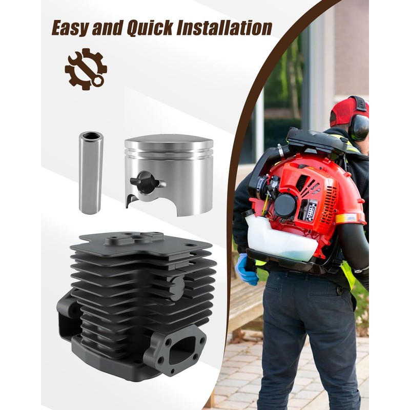 47.5mm Cylinder Kit Fit for Redmax EB7001RH EB7001 EB7000 Backpack