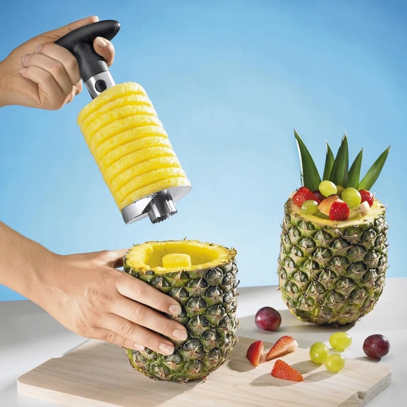 Stainless Steel Pineapple Cutter Pineapple Peeler Pineapple Corer Tool with