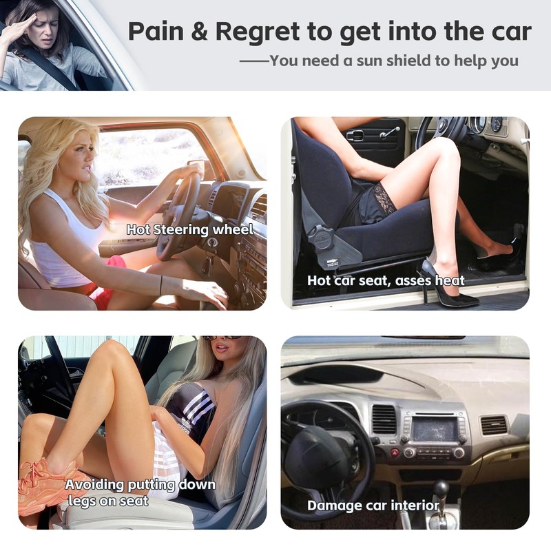 ZOIBV for Toyota 4Runner 2010-2024 2025 Sun Shade Sunshade Windshield