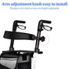 2 Pack Adjustment Knobs Rollators Walker Accessories Adjustable Height Arm