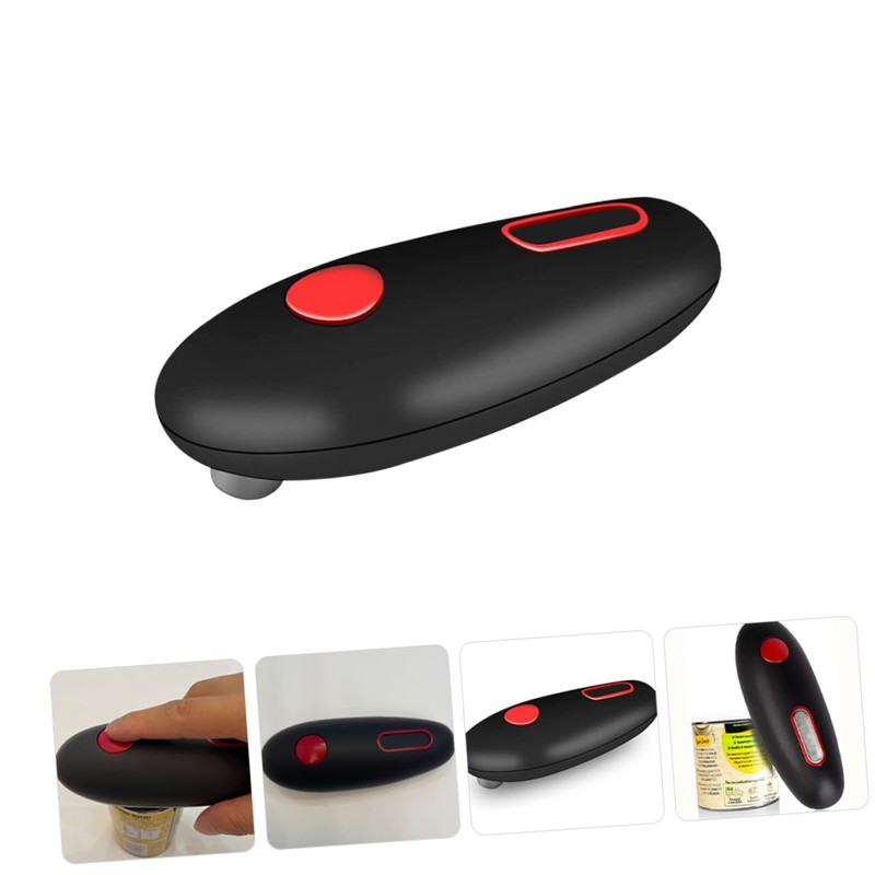 SHOWERORO Electric Can Opener Magnetic Lid Lifter Automatic Tin Opener