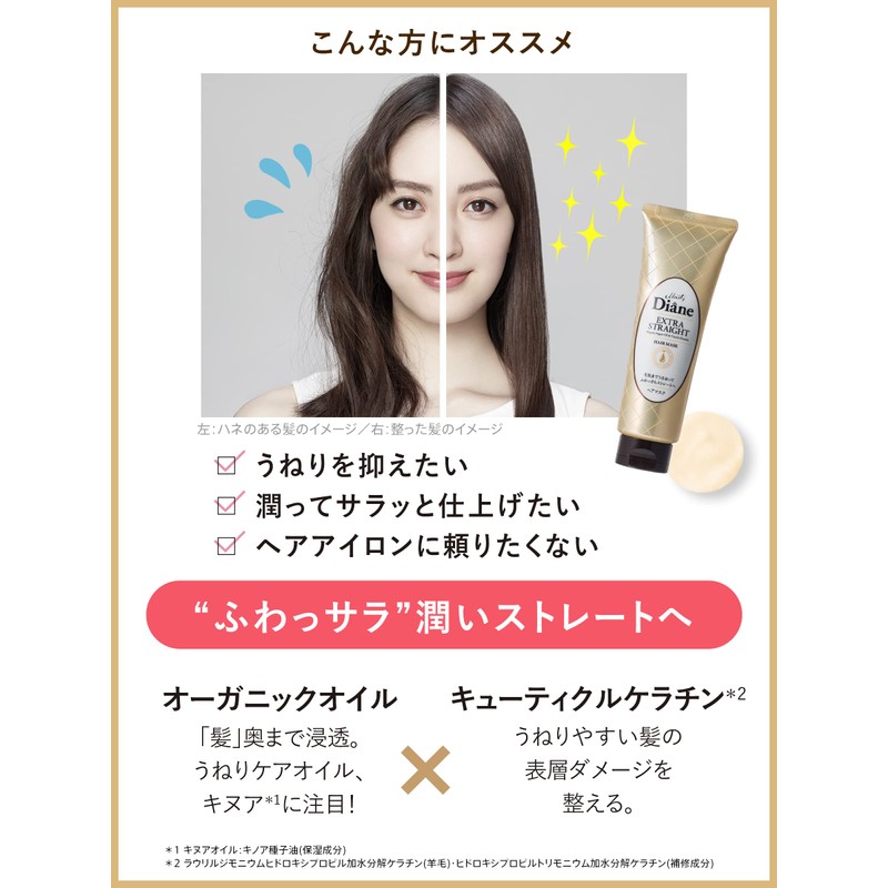 Diane Hair Mask [Straight] Floral & Berry Scent Perfect Beauty