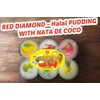 Pudding cups Fruit || RED DIAMOND -Halal حلال | Mixed