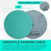 Sunmight Film Grip No Hole 6 Inch Sanding Discs -