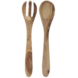 IB Laursen UNIKA Olivia Olive Wood Salad Servers