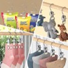 Boot Hangers for Closet, Laundry Hooks with Clips, Boot Hanging
