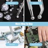 JJUNW 3 Pcs Piercing Ball Grabber Tool Set, Precision Gem