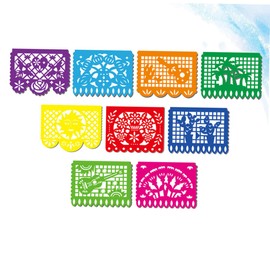 EXCEART 1 Set Mexican Party Latte Art Mexican Decoration Party Garland Mexican Party Decoration Banner Flower Decoration Par