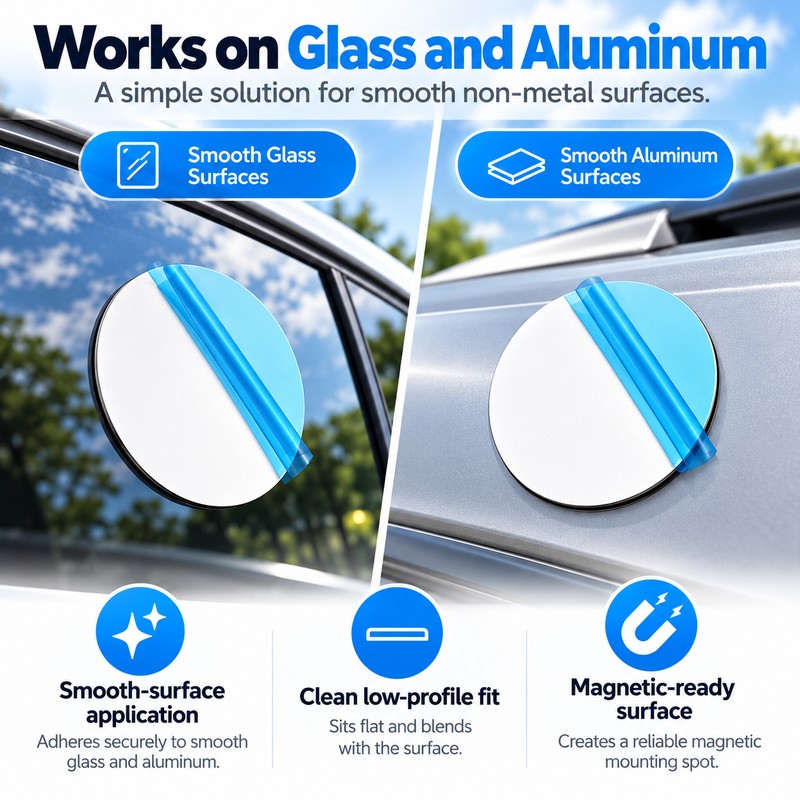 Metal Mounting Plate Sticker for Starlink Magnetic Mounts – Iron