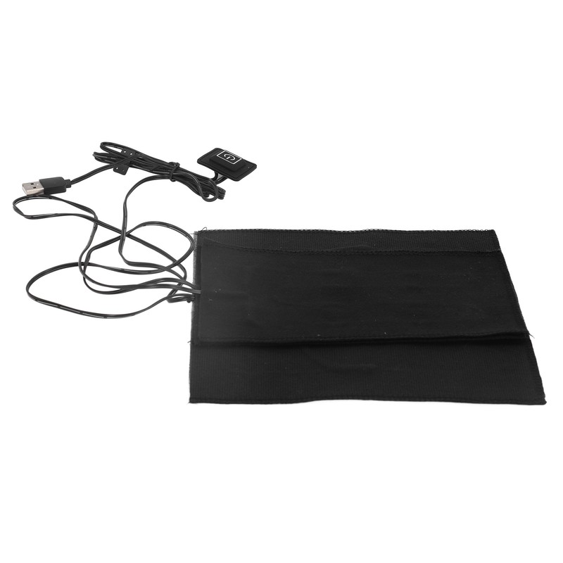USB Electric Heating Sheet 3 Levels Adjustable Temperature Washable Carbon