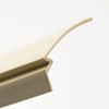 Cottonwood Hardware TAN Snap-in Glazing Vinyl 72" - 4 Pack