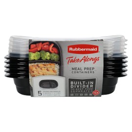 Rubbermaid 2042882 TakeAlongs Meal prep Food Storage OS 3.7 cups 5PK