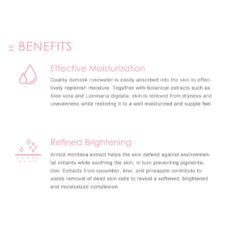 My Beauty Diary-Damask Rose Facial Mask, Softening and Brightening Collagen