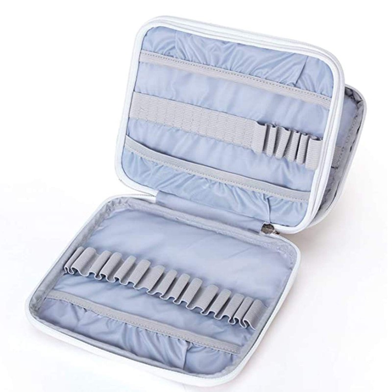kowaku Printed Cat Cute Crochet Hook Case Travel Storage Bag