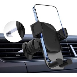 Soporte para Celular Automóvil, Porta Celular para Auto con Gancho Metálico, Rotación 360, Soporte Celular Auto para ventilas del Carro, Universal