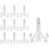 7" Set Plastic Easels Plate Display Stands Picture Frame Stand
