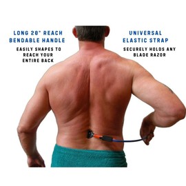 The Best!! Back Hair Shaver - Back Hair Razor - Razor Extension Handle
