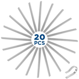 Otoolling 20 Pcs Titanium Clamps for Soldering Titanium Soldering Strips Custom Bending Holding Tool for Jewelry, Electronics and Crafts Items