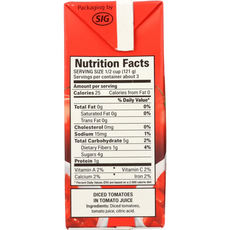 Kyknos, Tomatoes Diced In Juice, 13 Ounce