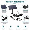 DC 12V Solar Water Pump Kit for Garden Fountains –