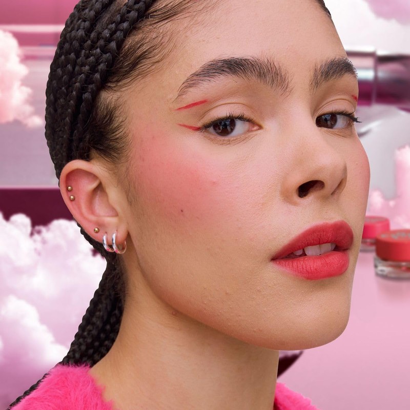 Maybelline Cloudtopia Blush para mejillas y labios,14H, tono rosa iluminada