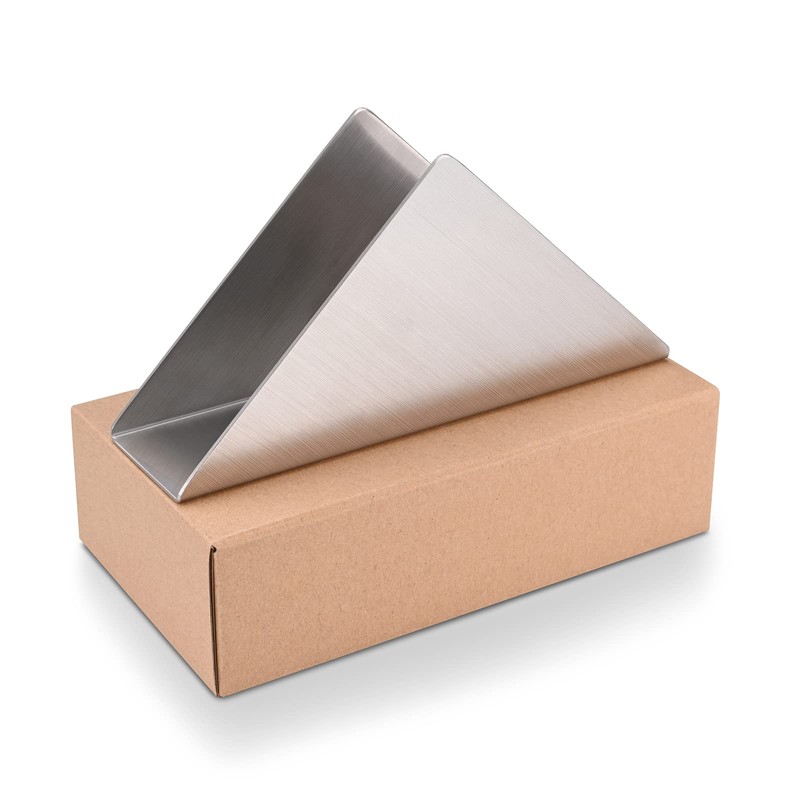 Stainless Steel Napkin Holder Triangle Napkin Dispenser Metal Napkin Organizer