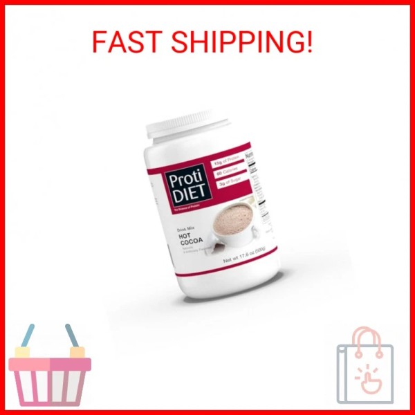 ProtiDIET High Protein Hot Cocoa Mix - Low Fat Hot