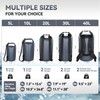 MARCHWAY Floating Waterproof Dry Bag Backpack 5L/10L/20L/30L/40L, Roll Top Sack