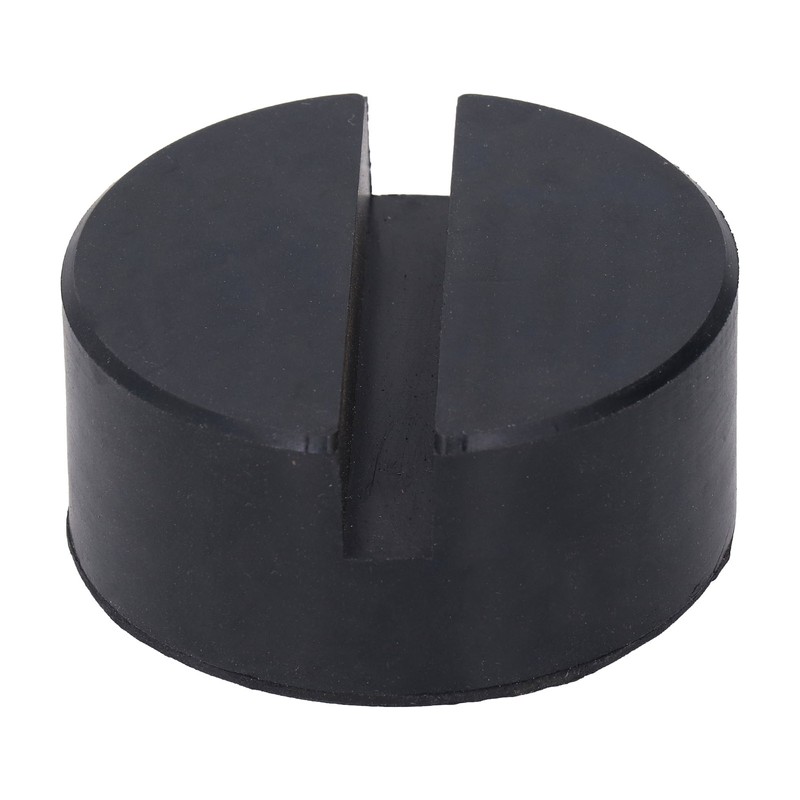 4PCS Rubber Jack Lifting Pad Adapter Floor Round Slotted Frame