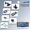 Topexplore 9.26'' Carplay Screen for Car with 2.5K Dash Cam