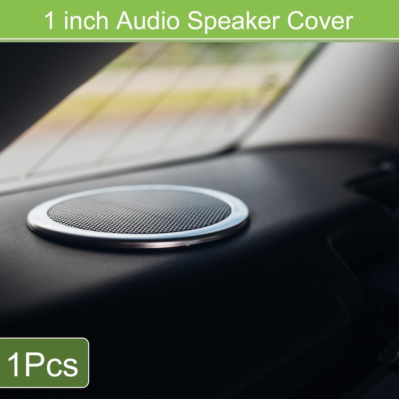 X AUTOHAUX Universal 1" Car Speaker Grills Cover Mesh Round