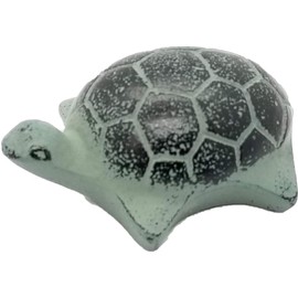 Iwachu 30319 Paperweight, Turtle Ao, Body Size (cm): 2.6 x 1.8 x H 1.0 inches (6.5 x 4.5 x 2.5 cm), Nambu Ironware