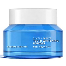 Enamel-Safe Teeth Whitening Powder - Hydroxyapatite - Gentle on Teeth - No Sensitivity Formula - Removes Stains - Long-Lasting Freshness - Breath Freshening Whitening Powder- 15g