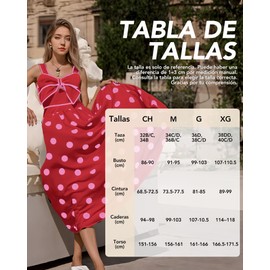 HAPYHVN Traje de Baño Enterizo para Mujer,Cómodo y Estiloso,Perfecto para Playa,Piscina o Vacaciones,Regalar Gafas de Sol (MX/US, Alfa, Grande, Regular, Regular, Bañador Rojo)