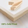 ZYUE 6x8 inch Picture Frame Made of 100% Solid Wood