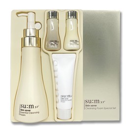 Su:m37 Degree Skin Saver Essential Cleansing Foam Special Set / 숨37도 스킨 세이버 에센셜 클렌징 폼 기획세트