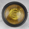 7in 55W Motorcycle Grill Headlight Retro Style Halogen Head Lamp