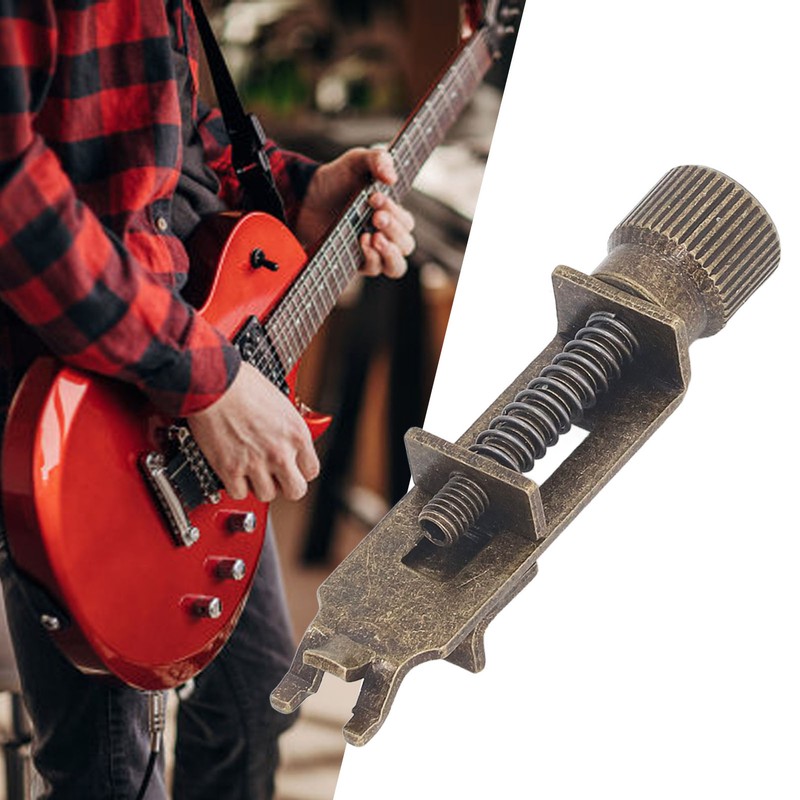 Guitar Bridge Intonation Tool Metal Portable Electric Guitar Intonation Adjuster