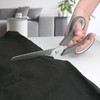 KUONIIY Scissors Ultra Sharp Blades Soft Comfort-Grip Handles Multi-Purpose Scissors