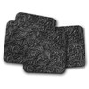 4 Set - Black Floral Pattern Coaster - Flowers Girls