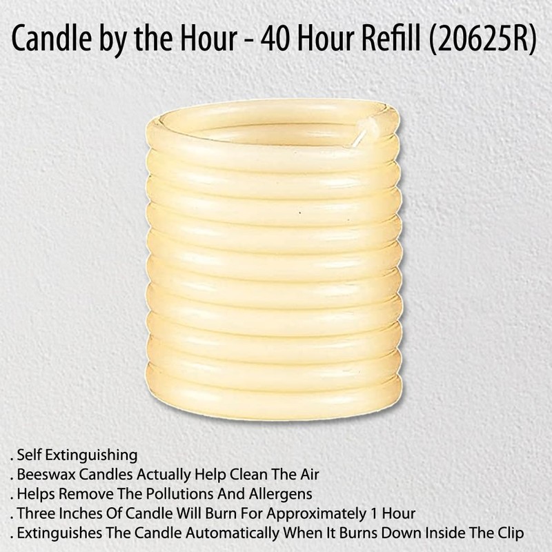 TVTime Direct Candle by The Hour - 40 Hour Refill